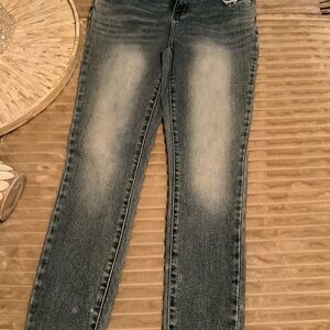 Judy Blue Faded Skinny Jeans